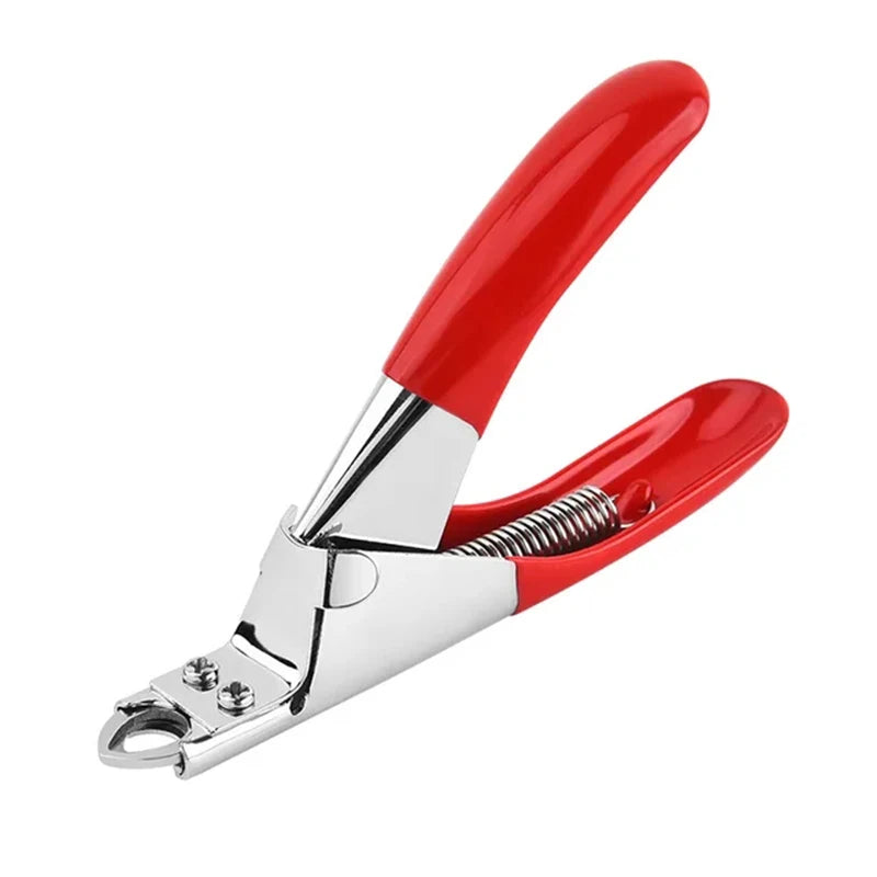 Stainless Steel Guillotine Nail Clipper for Dogs & Cats